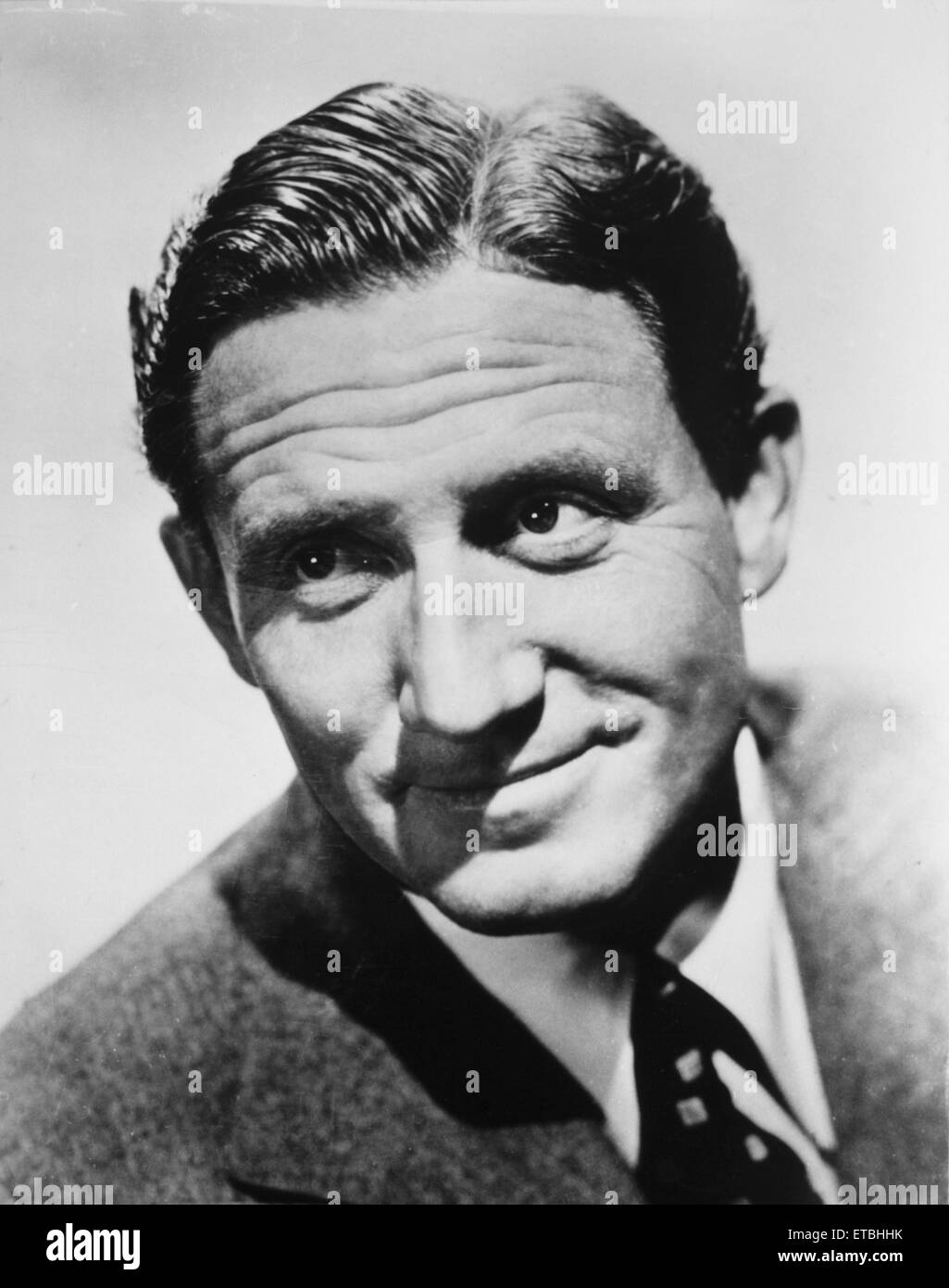 L'attore Spencer Tracy, pubblicità ritratto, circa 1940 Foto Stock