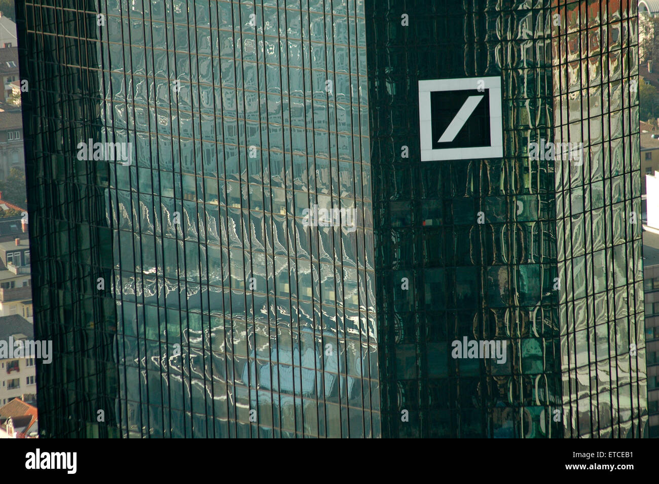 Deutsche Bank-Zentrale, Frankfurt am Main. Foto Stock