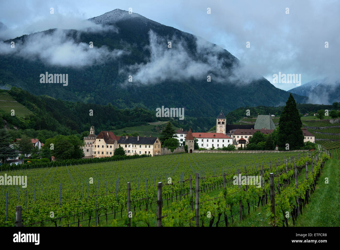 Monastero di Neustift Vahrn vicino a Bressanone Trentino Italia Foto Stock