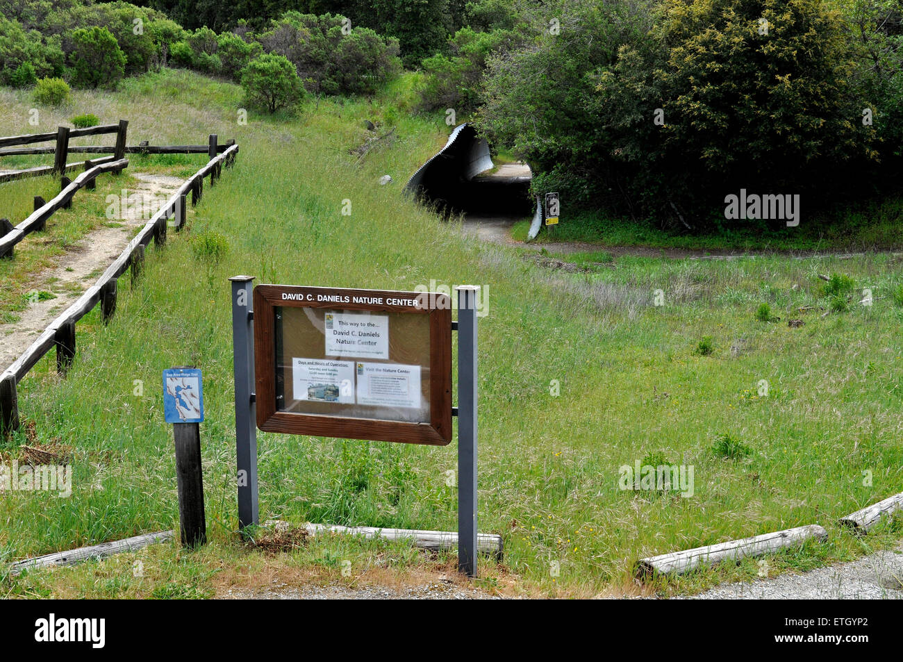 Daniels Centro Natura MidPeninsula regionale Spazio Aperto District, CA Foto Stock