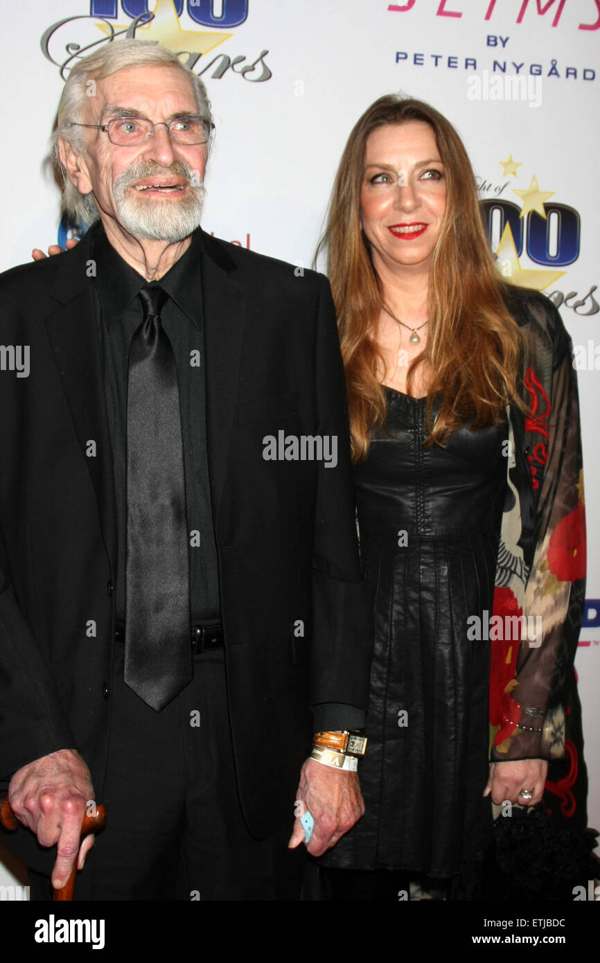 Norby Walters' Notte 0f 100 Stelle Oscar la visualizzazione delle parti dotate di: Martin Landau, figlia dove: Beverly Hills, in California, negli Stati Uniti quando: 22 Feb 2015 Credit: Nicky Nelson/WENN.com Foto Stock
