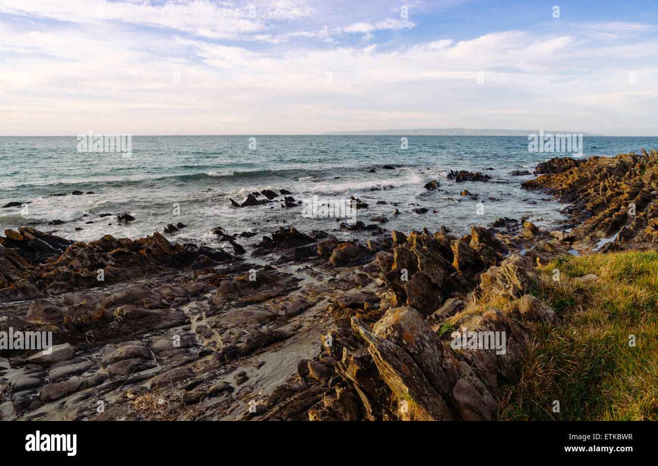 Spiaggia a Kangaroo Island, SA, Australia Foto Stock