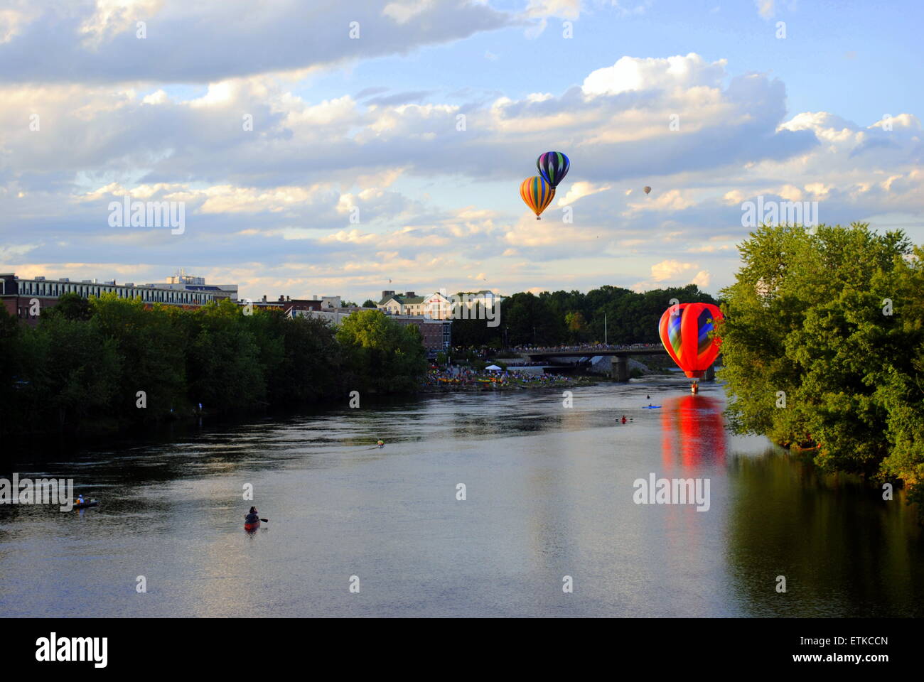Hot Air Balloon Festival Foto Stock
