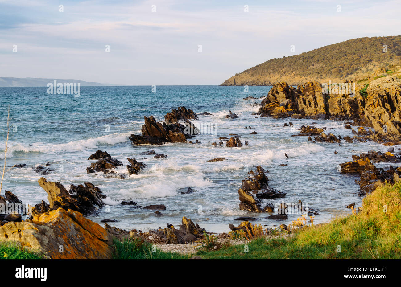 Spiaggia a Kangaroo Island, SA, Australia Foto Stock