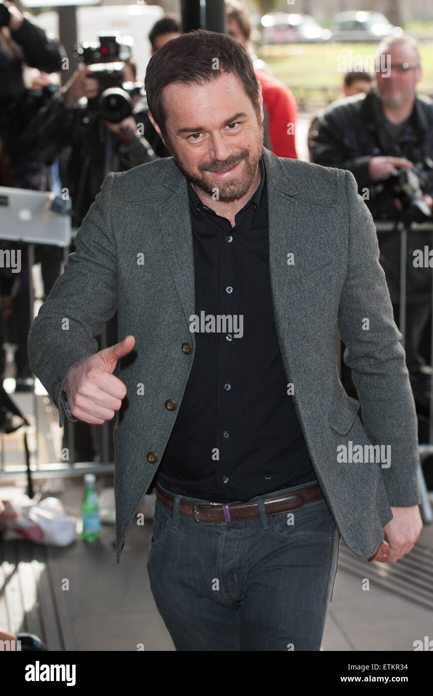 TRIC Awards tenutosi presso la struttura Grosvenor House - Arrivi. Dotato di: Danny Dyer dove: Londra, Regno Unito quando: 10 Mar 2015 Credit: Daniel Deme/WENN.com Foto Stock