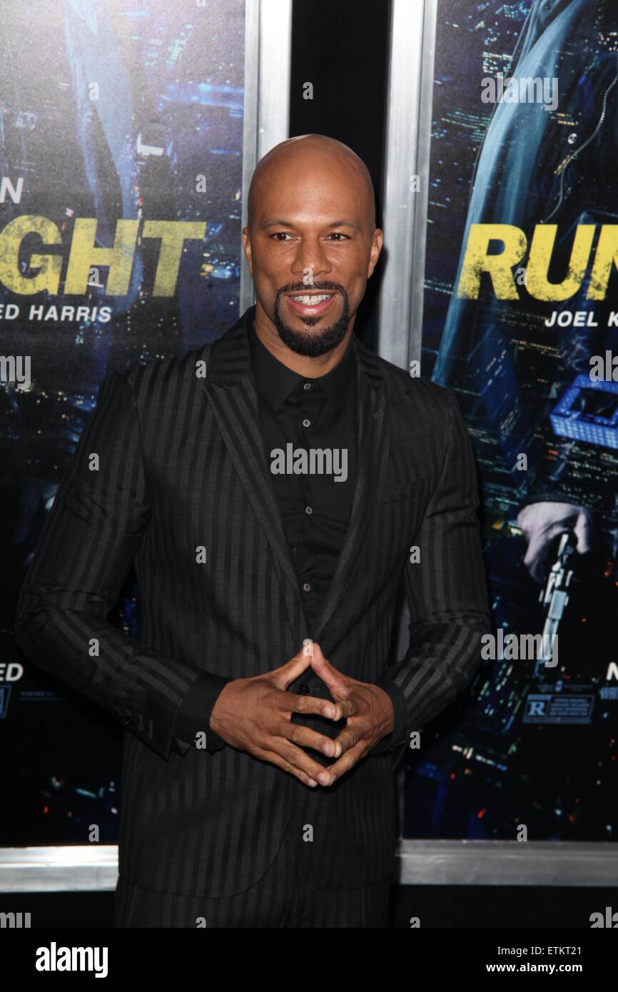 New York premiere di 'eseguire tutta la notte' a AMC Lincoln Square - Arrivi con: Comune dove: la città di New York, New York, Stati Uniti quando: 10 Mar 2015 Credit: PNP/WENN.com Foto Stock