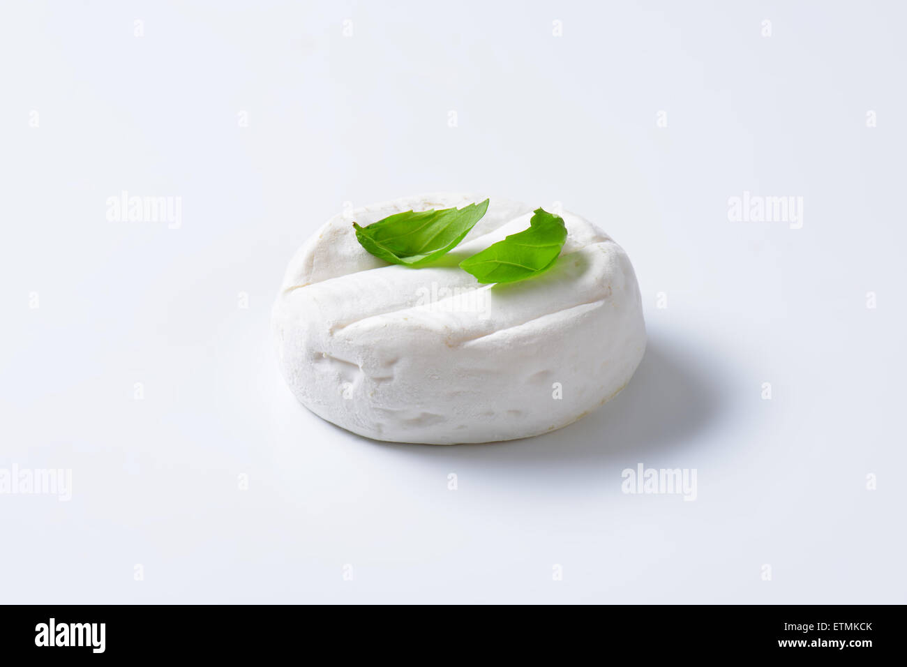 Morbida crema formaggio con muffa bianca Foto Stock