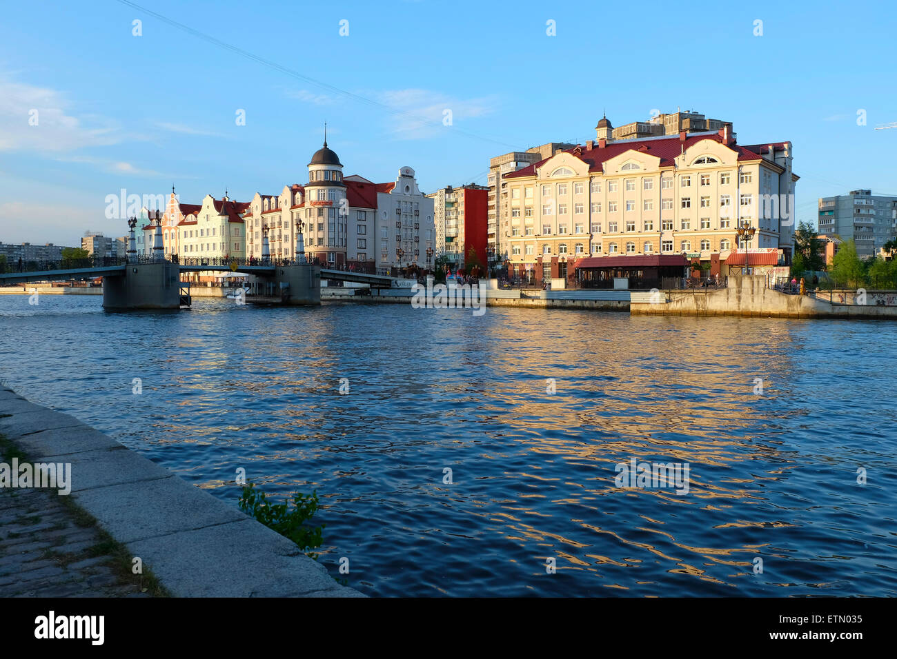 Etnografico e centro commerciale, Kaliningrad Foto Stock