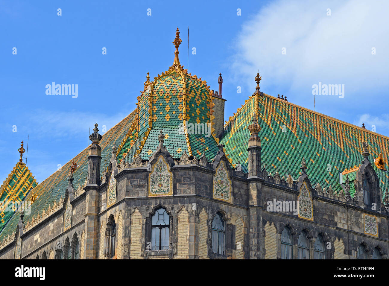 Il Museo di Arti Applicate, Budapest, Ungheria Foto Stock