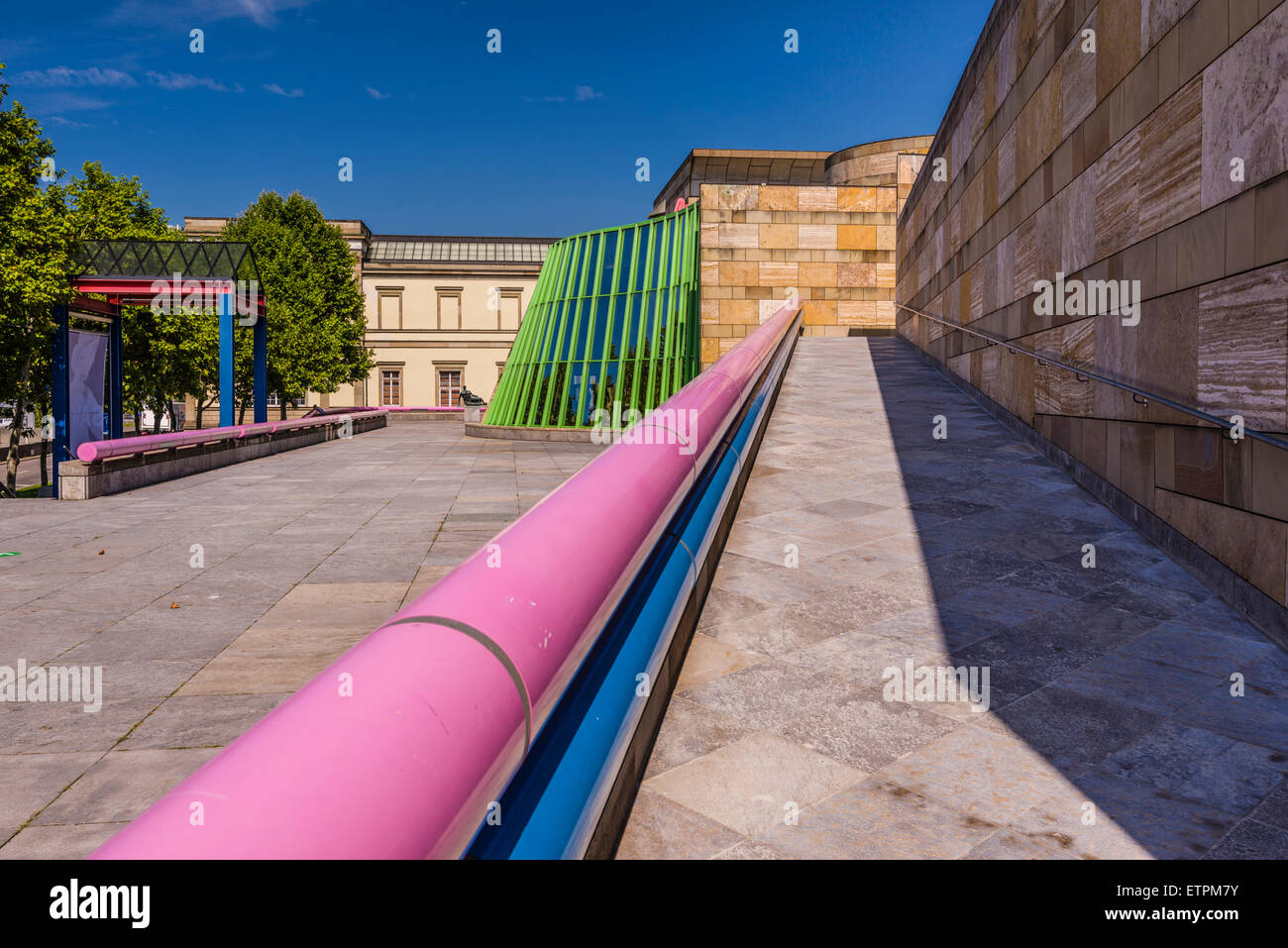 Germania, Baden-Württemberg, Stoccarda, Neue Staatsgalerie (nuova galleria di stato) Foto Stock