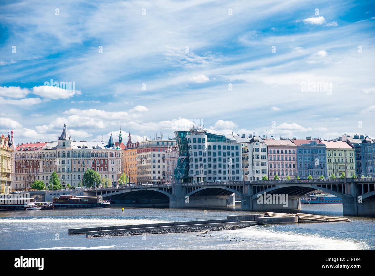 La Casa danzante di Praga Foto Stock