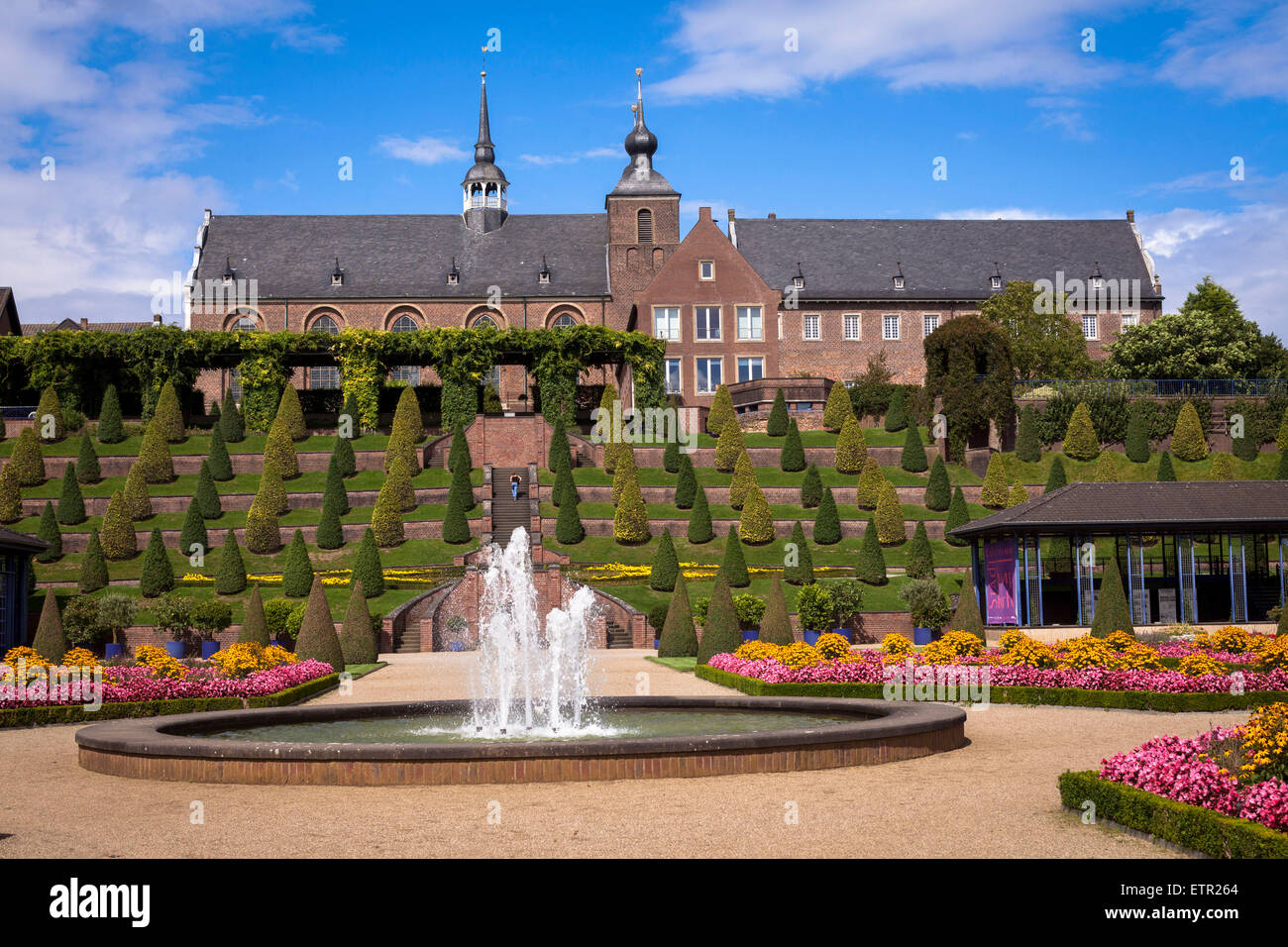 L'Europa, in Germania, in Renania settentrionale-Vestfalia, Regione del Basso Reno, Kamp-Lintfort, il monastero cistercense Kamp Abbey Foto Stock