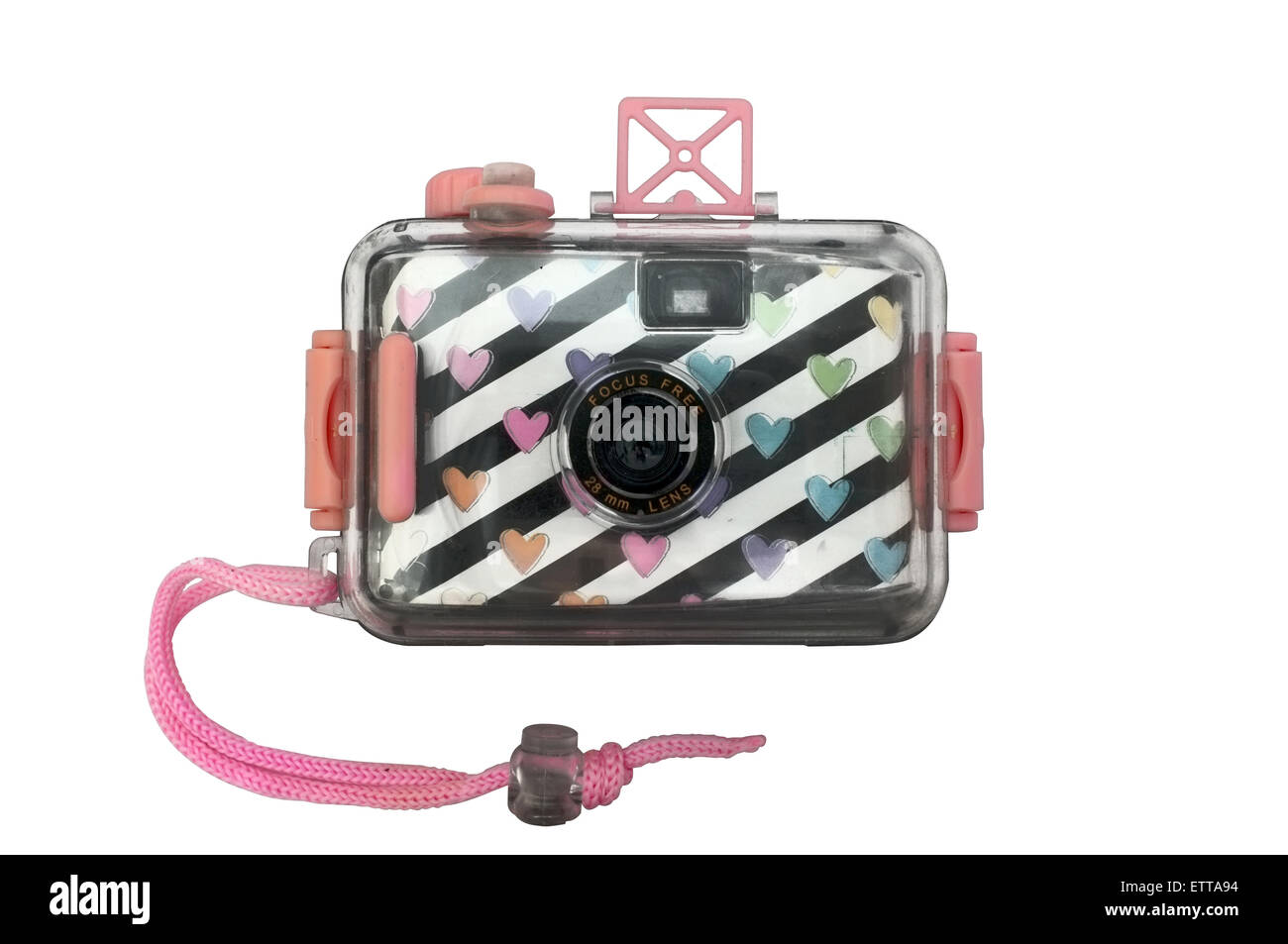 Subacquea fotocamera in plastica Foto Stock