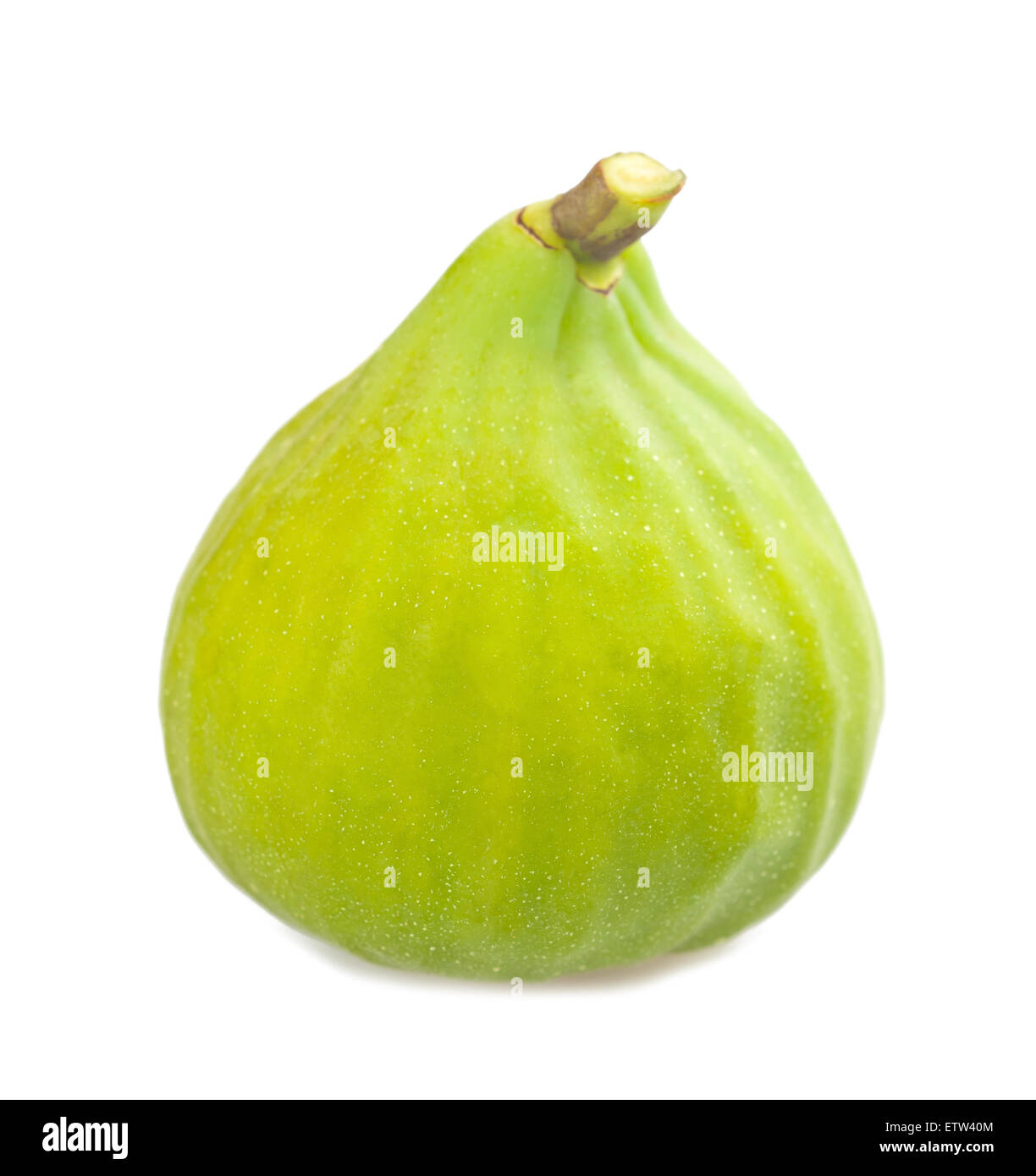 Fig isolati su sfondo bianco Foto Stock