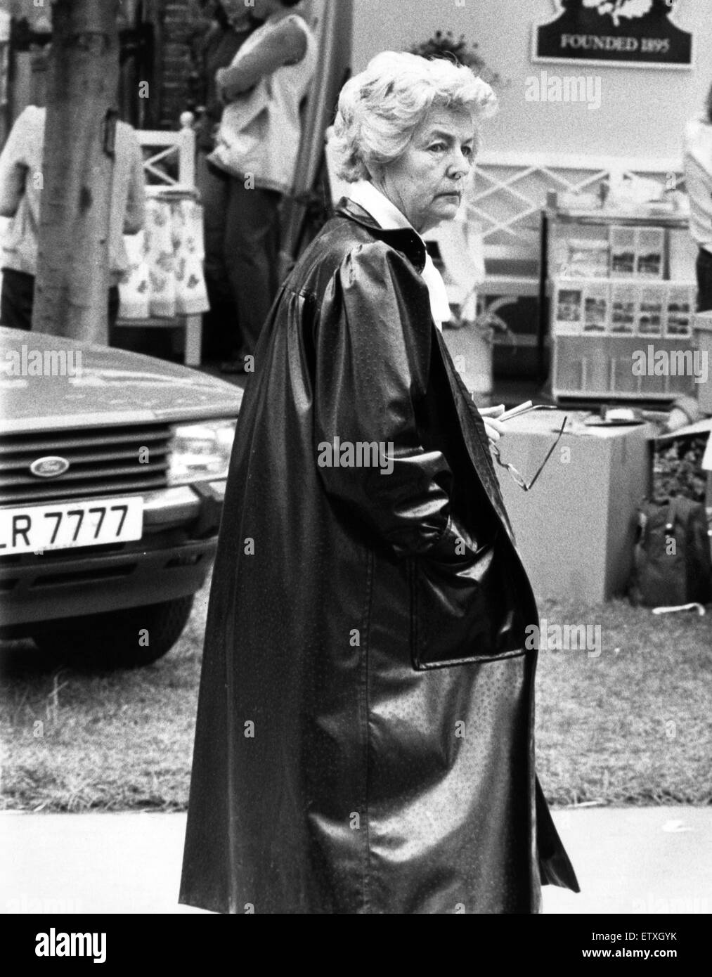 Deborah Cavendish, duchessa di Devonshire, 21 maggio 1985. Foto Stock