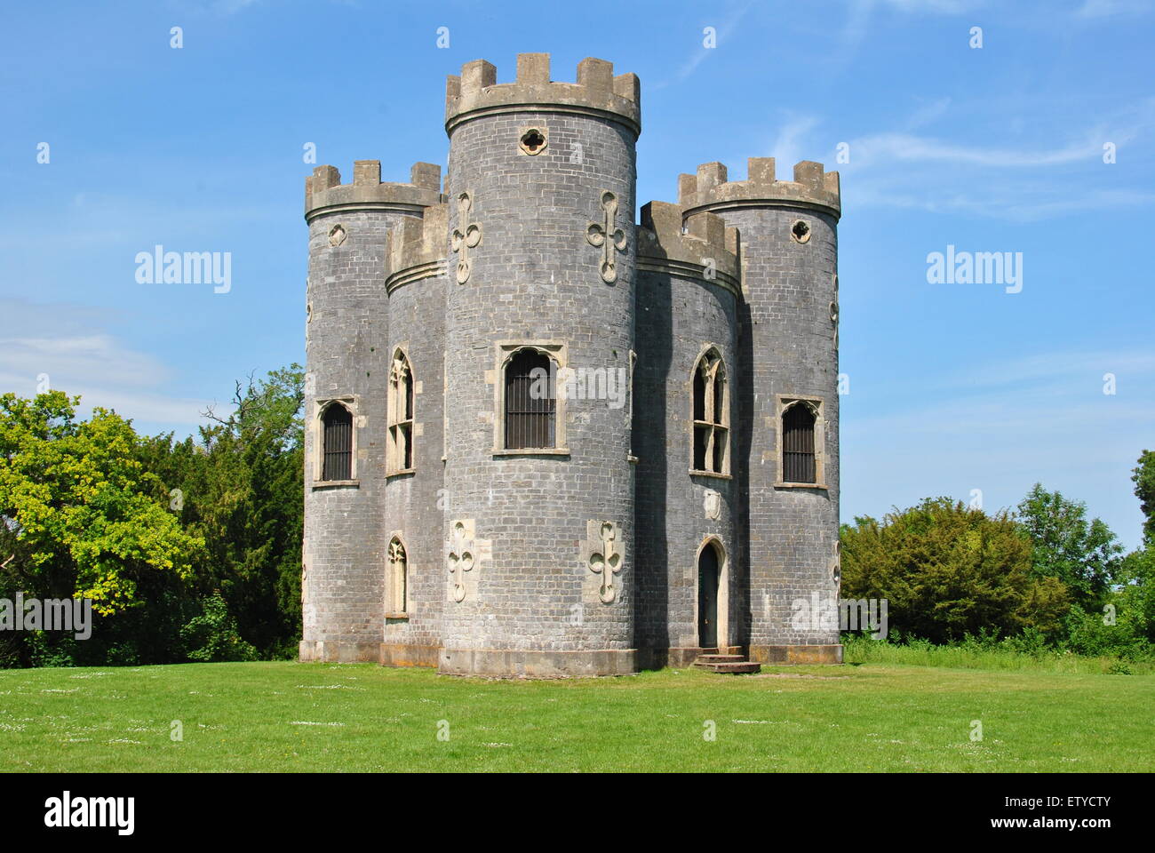 Castello di Blaise in Bristol prese nel soleggiato,giorno di estate Foto Stock