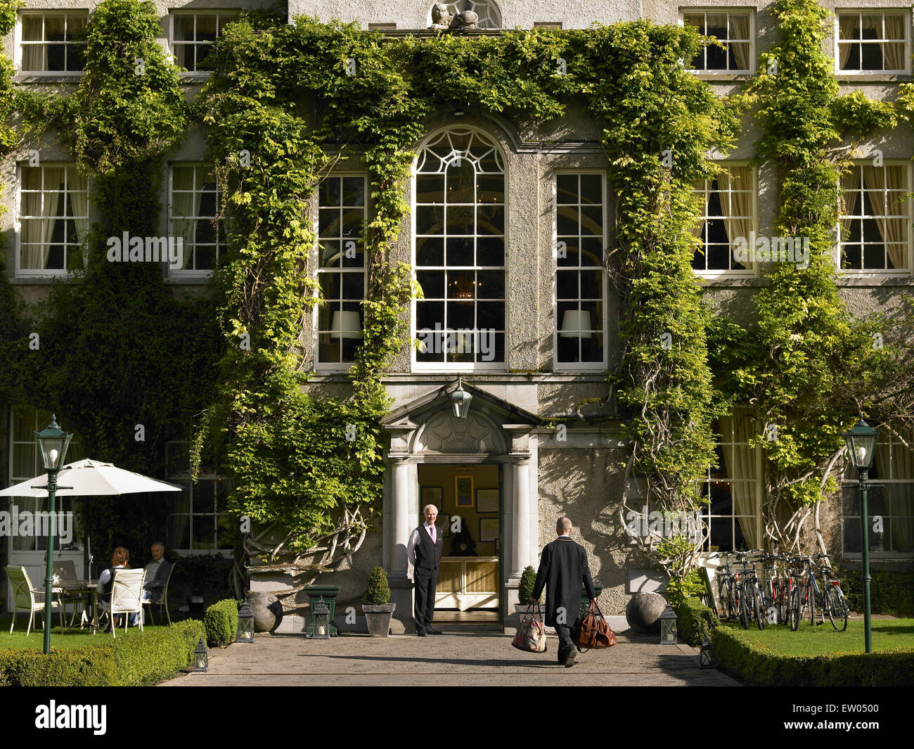 Mount Juliet House di Mount Juliet Country Estate nella Contea di Kilkenny. Foto Stock