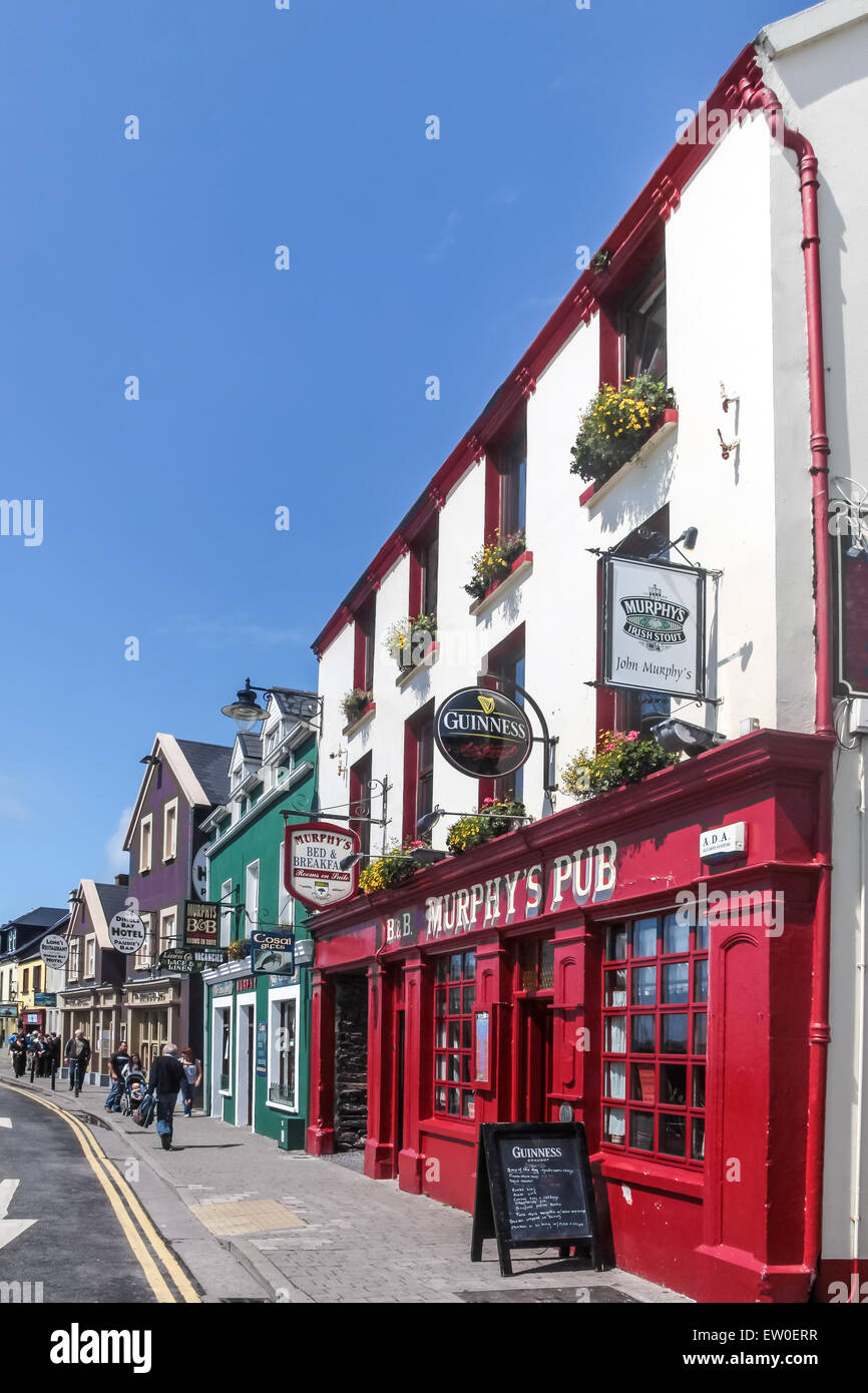 Vecchio Pub in Dingle, nella contea di Kerry, Irlanda Foto Stock