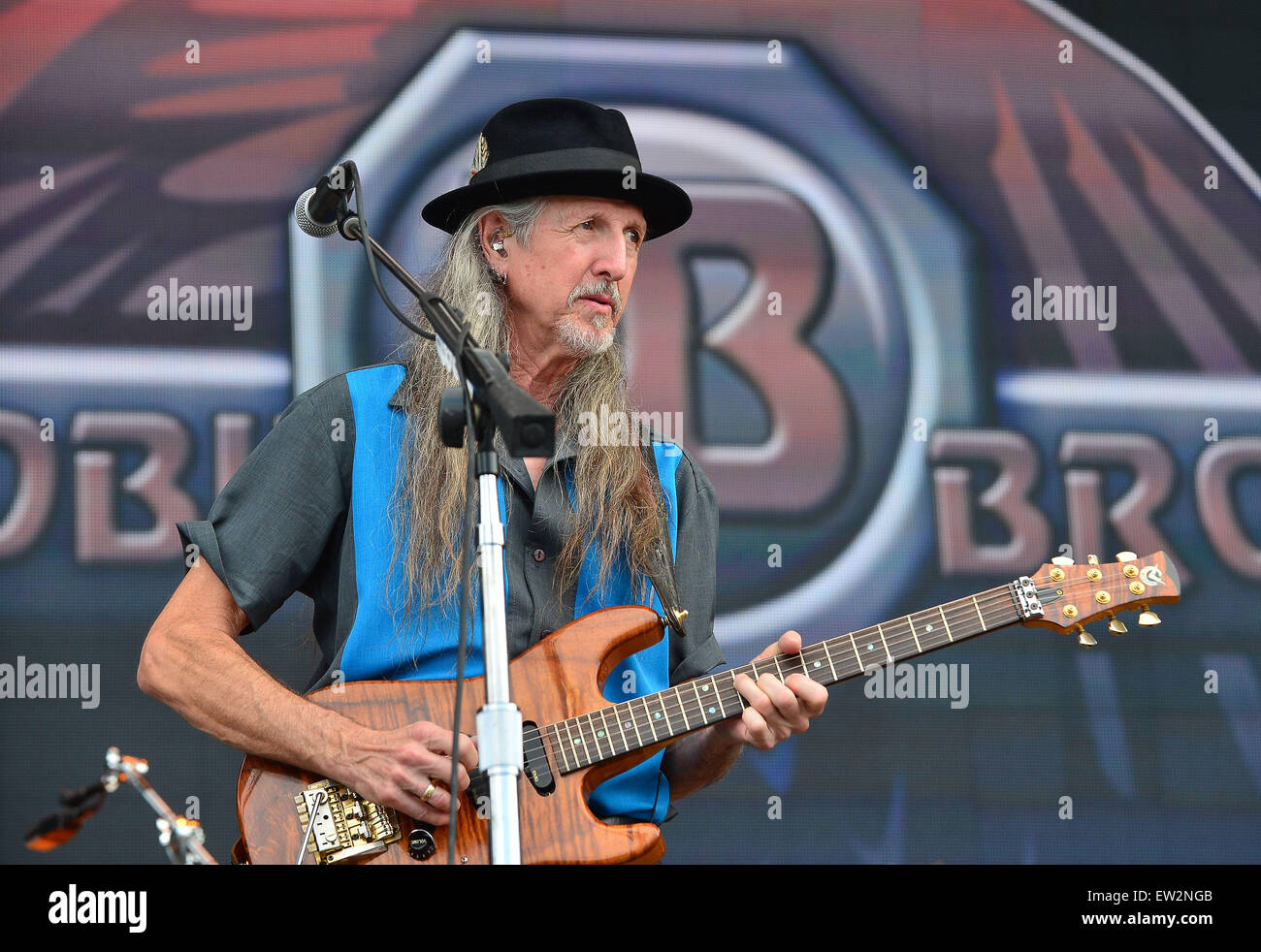 Tortuga Music Festival - Day 1 - spettacoli con: Patrick Simmons, DOOBIE BROTHERS Dove: Fort Lauderdale, Florida, Stati Uniti quando: 11 Apr 2015 C Foto Stock