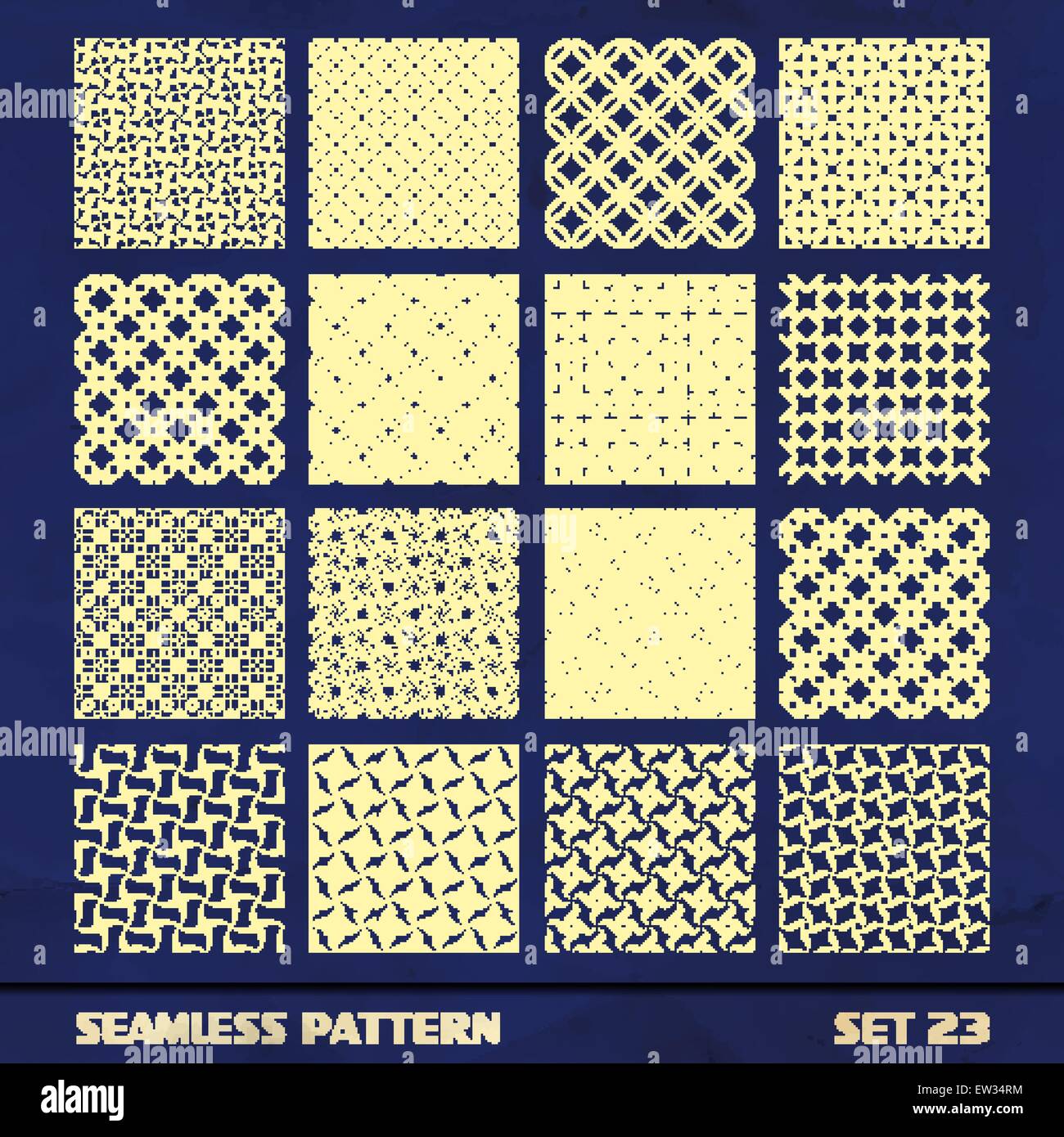 SEAMLESS pattern vintage. Abstract background. Grande collezione. Illustrazione Vettoriale