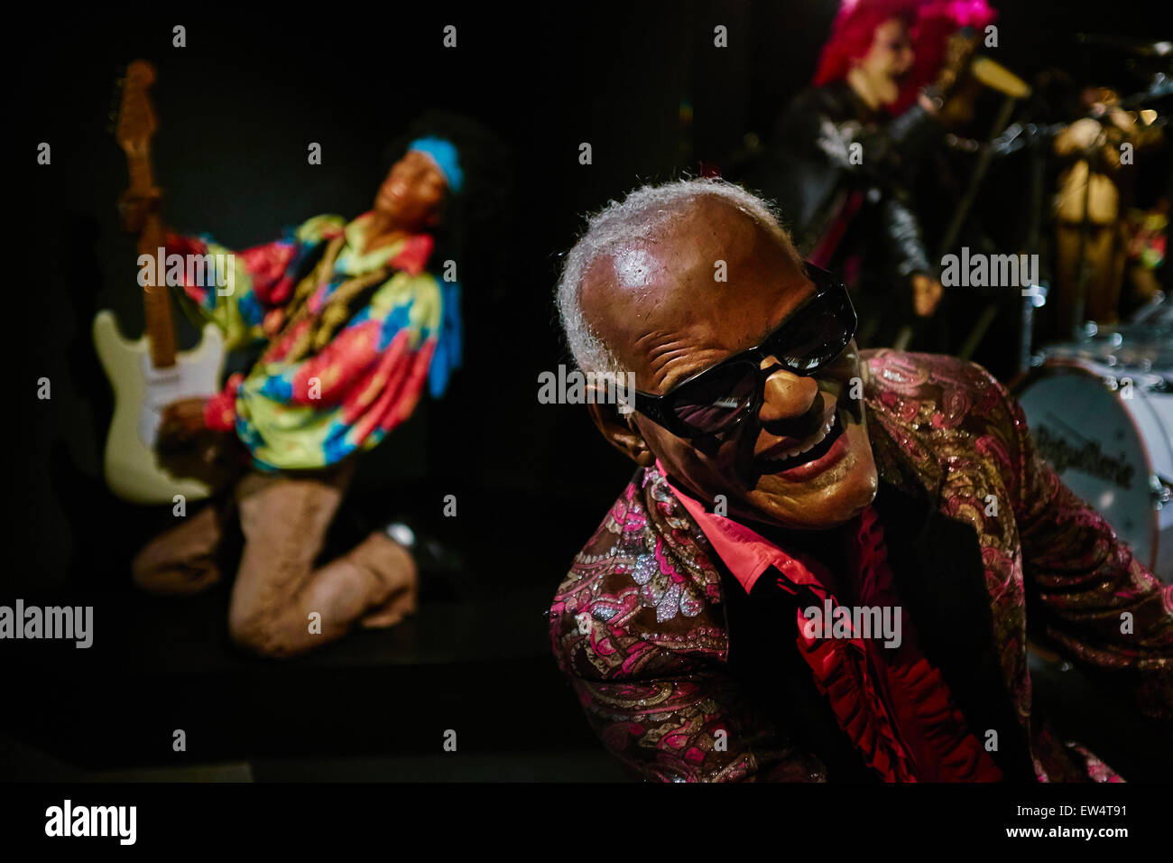 Francia, Parigi, museo Grevin, Ray Charles Foto Stock