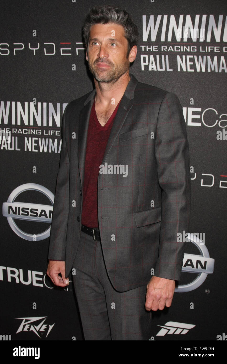 Vincente: La Racing vita di Paul Newman Pre-Premiere Reception offre: Patrick Dempsey dove: Los Angeles, California, Stati Uniti quando: 17 Apr 2015 C Foto Stock