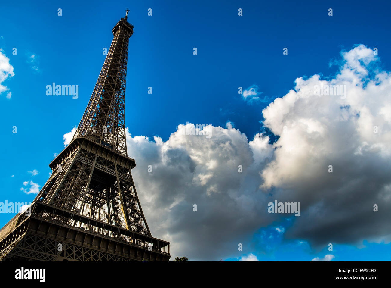 Torre Eiffel, Parigi, Francia Foto Stock