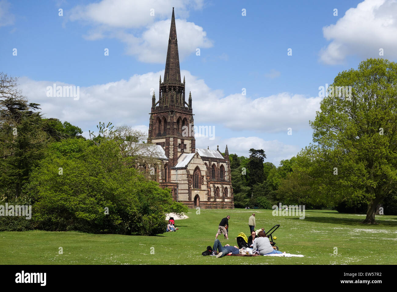 Cappella, Clumber Park Foto Stock