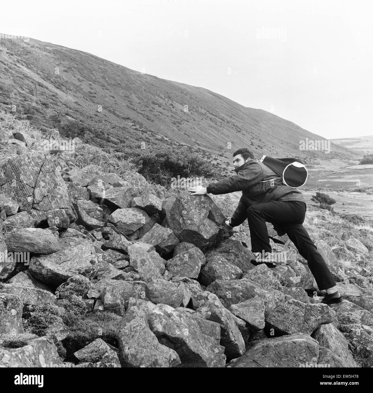 Parco Nazionale del Distretto dei Laghi, Windermere, Cumbria, 8 dicembre 1971. Foto Stock