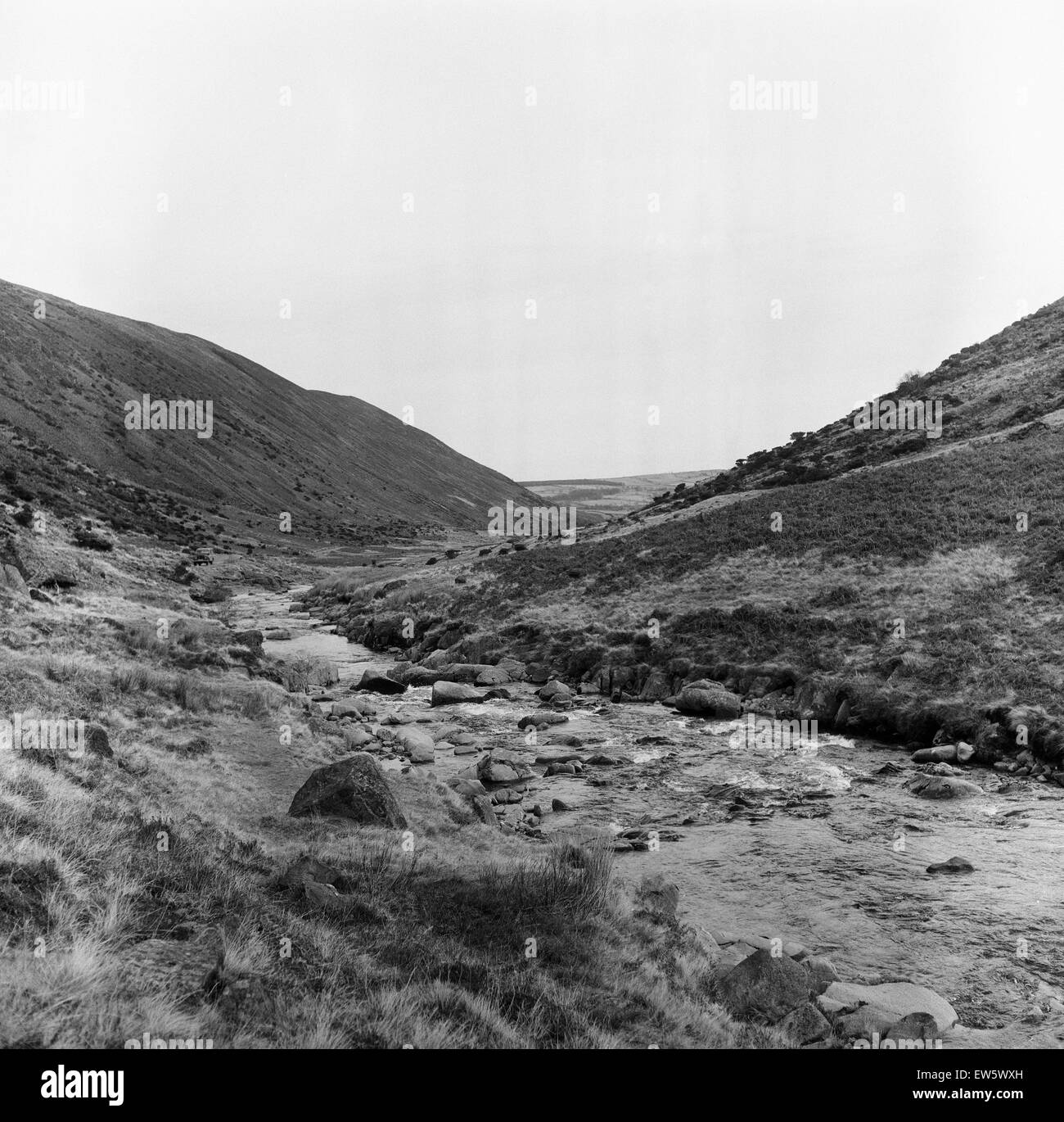 Parco Nazionale del Distretto dei Laghi, Windermere, Cumbria, 8 dicembre 1971. Foto Stock