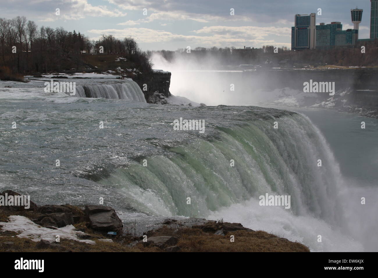 American Niagara Falls Foto Stock