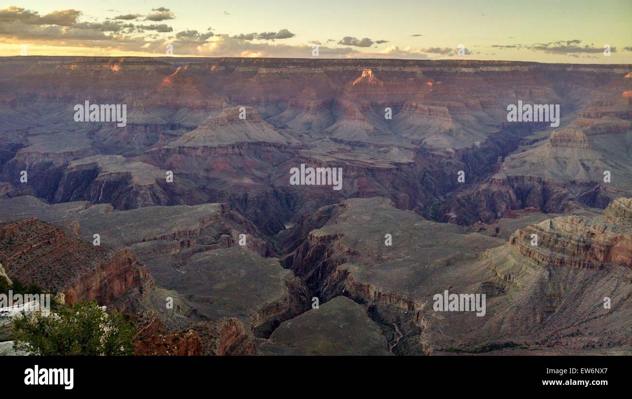 Grand Canyon sunrise Foto Stock