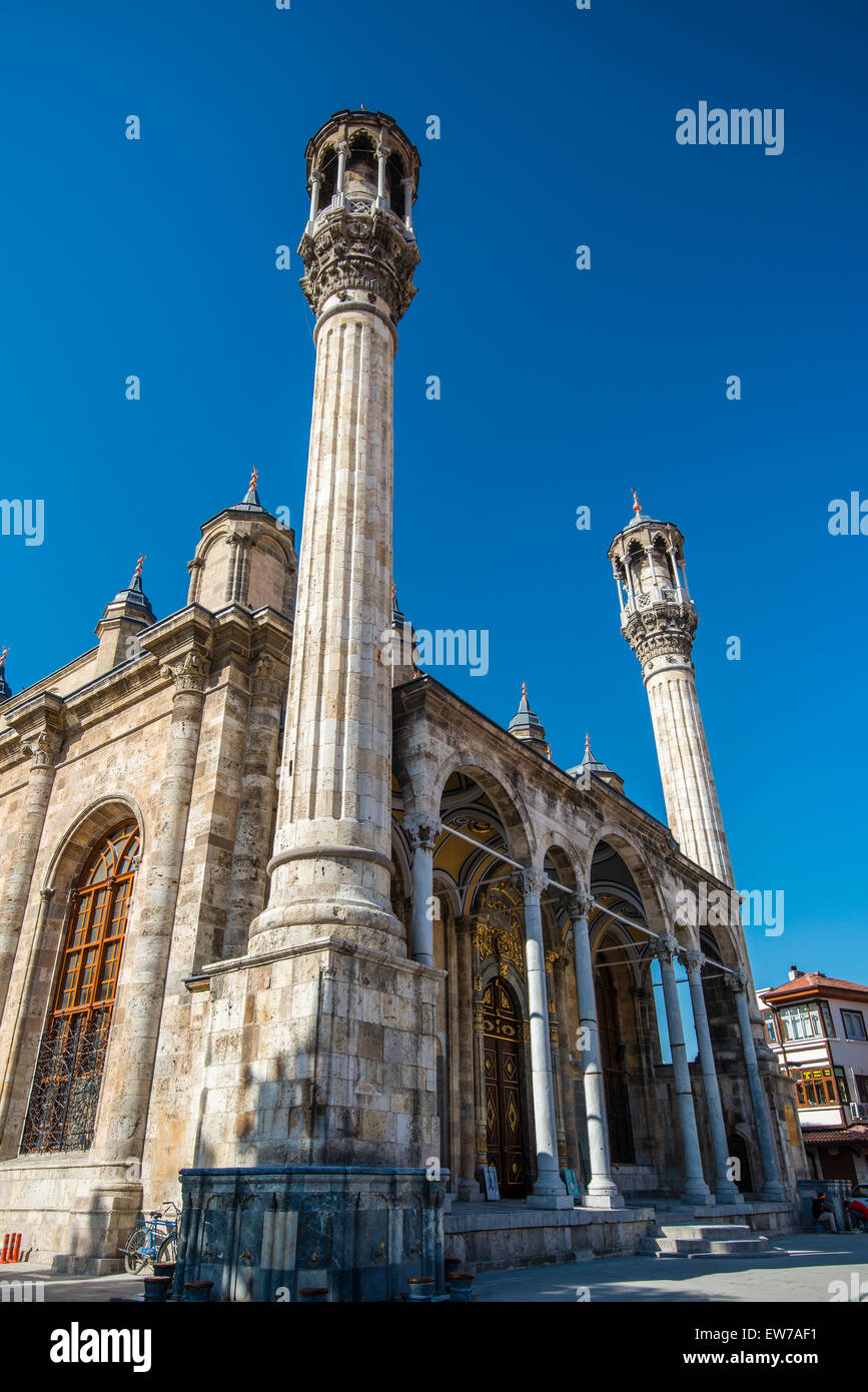 La Moschea Aziziye, Konya, Turchia Foto Stock