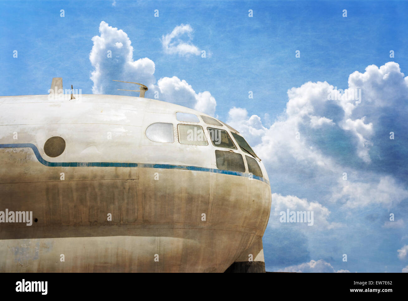 Boeing KC-97G Anak 'Masada' militare piano di trasporto viene visualizzato in forza aerea israeliana Museum Foto Stock
