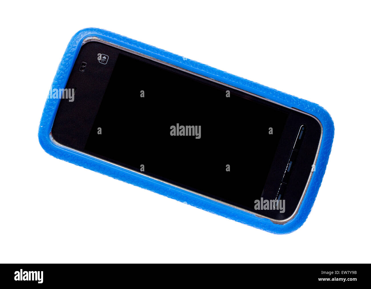 Il telefono cellulare e il vecchio telefono cellulare nel caso in cui Foto Stock