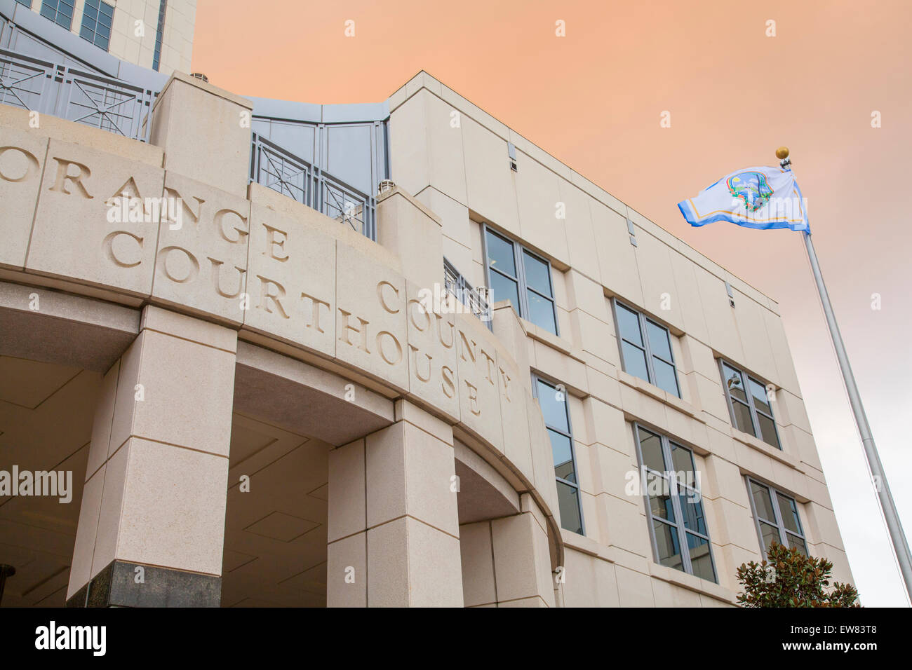 Orange County Courthouse edificio nel centro di Orlando in Florida Foto Stock