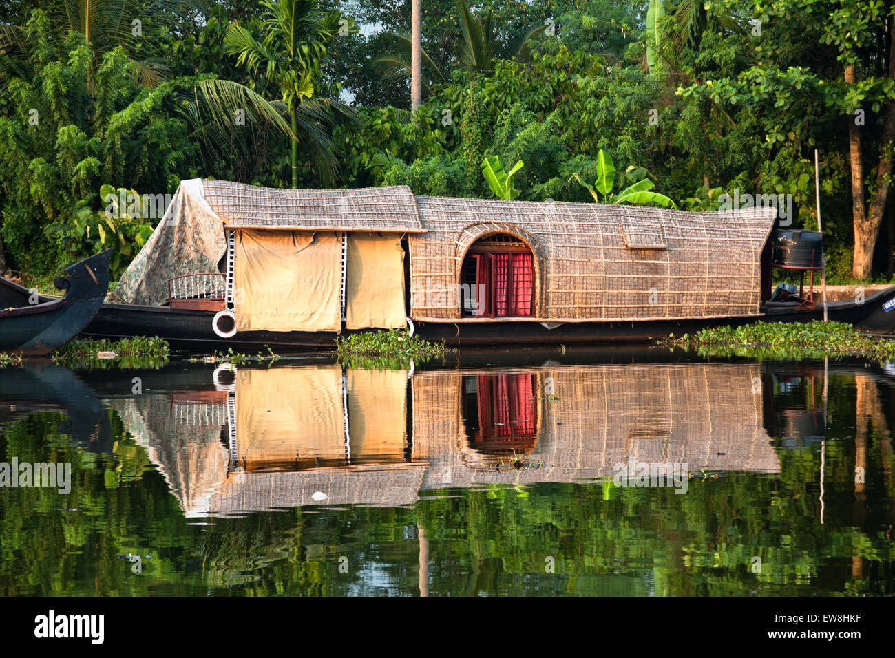 Il Kerala Houseboat Foto Stock