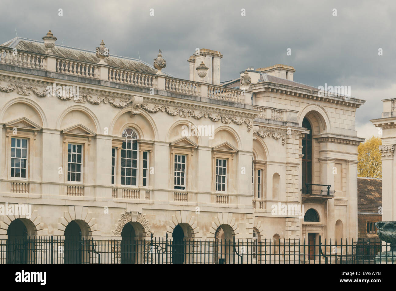 Senate House (1722-1730). usato principalmente per le cerimonie di laurea della Università di Cambridge Foto Stock