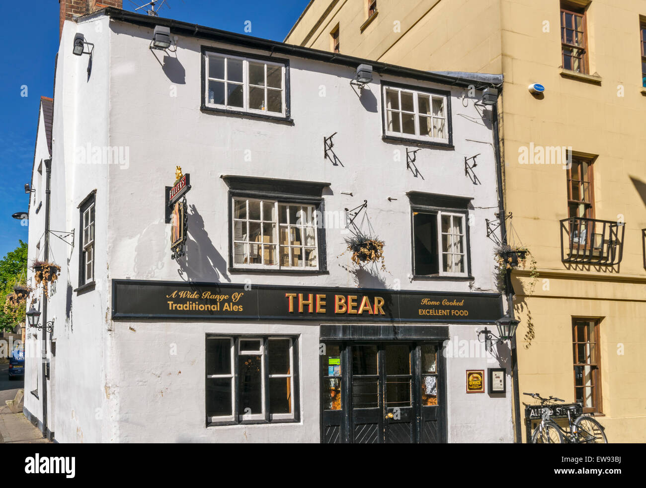 La città di Oxford il Bear Inn IN BLUE BOAR STREET Foto Stock