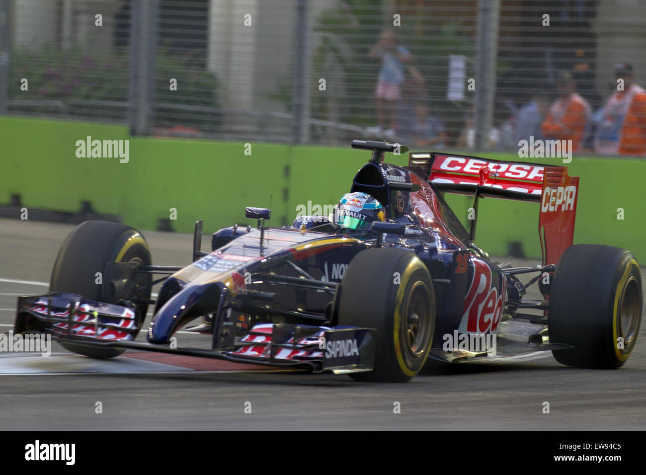 Jean-Eric Vergne 2014 Singapore FP1 Foto Stock