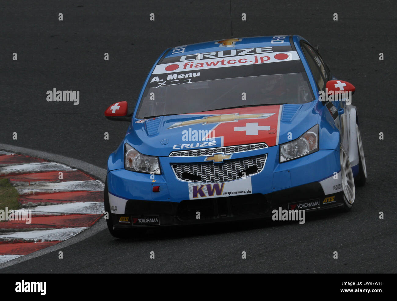 Alain Menu 2010 gara del WTCC del Giappone (Libere 2) Foto Stock