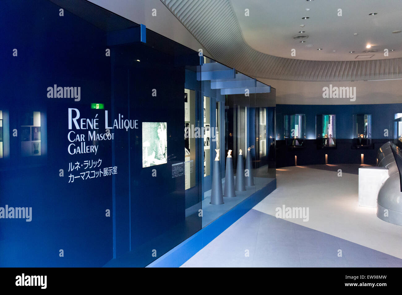 René Lalique mascotte auto Gallery Toyota Automobile Museum Foto Stock