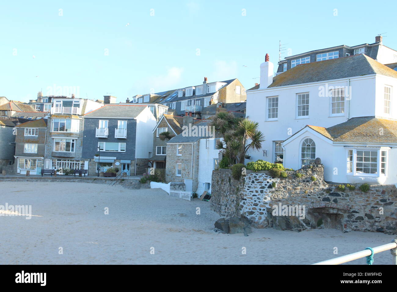 Cornish scene e spiagge Foto Stock