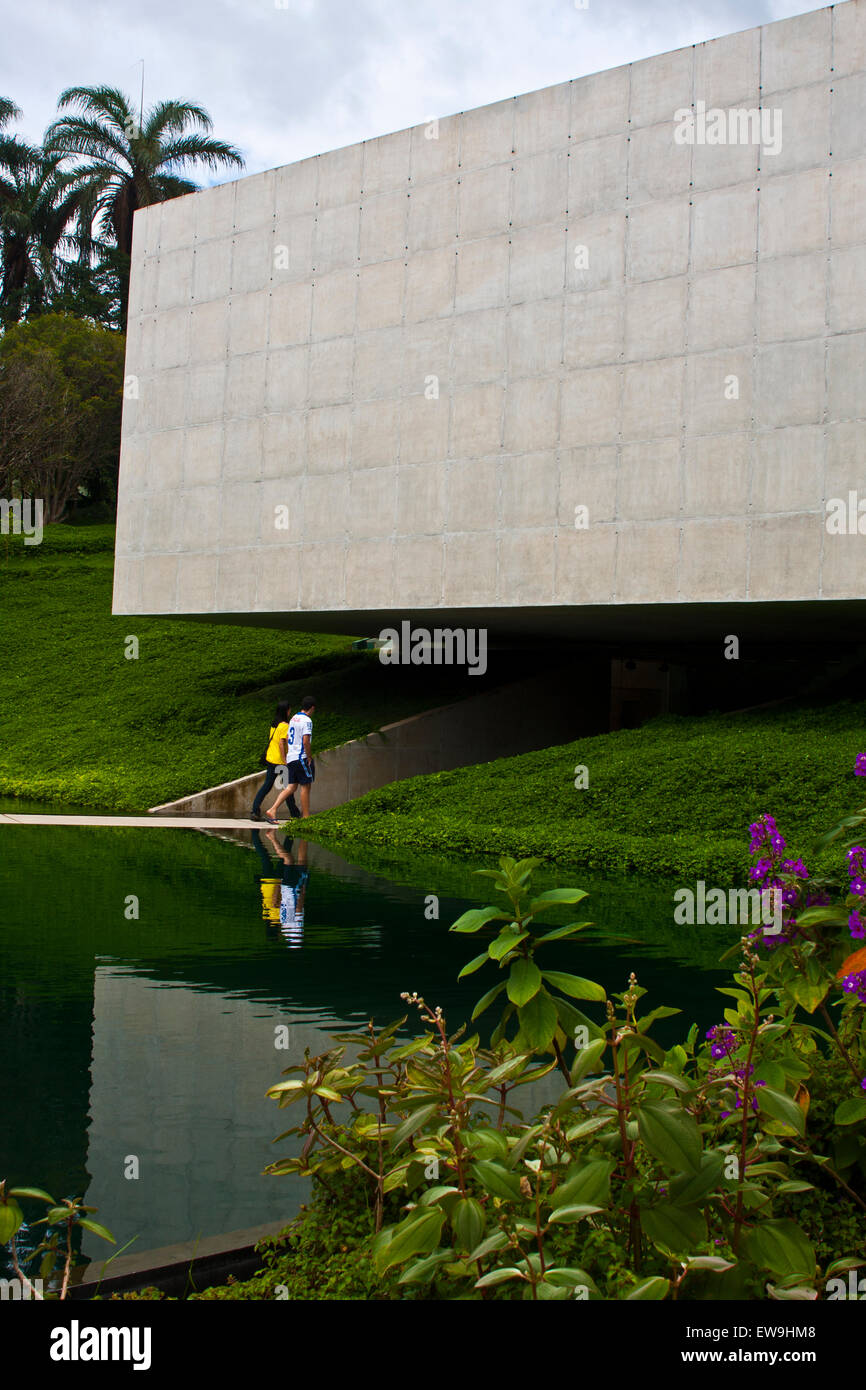 Inhotim, arte contemporanea, giardini botanici, Brumhadinho, Minas Gerais, Brasile, Galleria Adriana Varejão, Foto Stock
