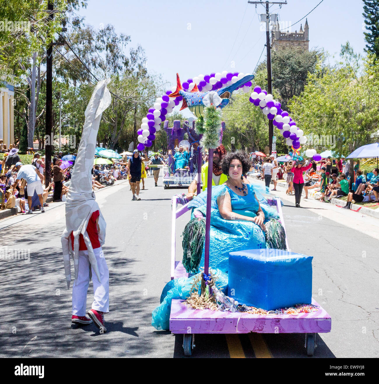 Summer Solstice Parade Foto Stock