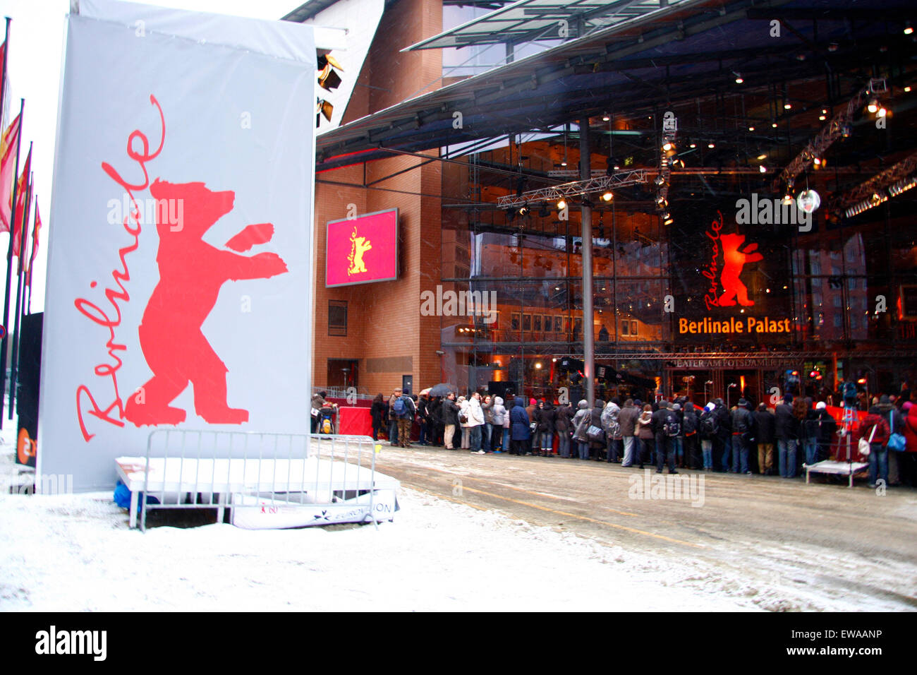 Berlinale 2010 - Impressionen: Berlinale Palast, 12. Februar 2010, Berlino. Foto Stock