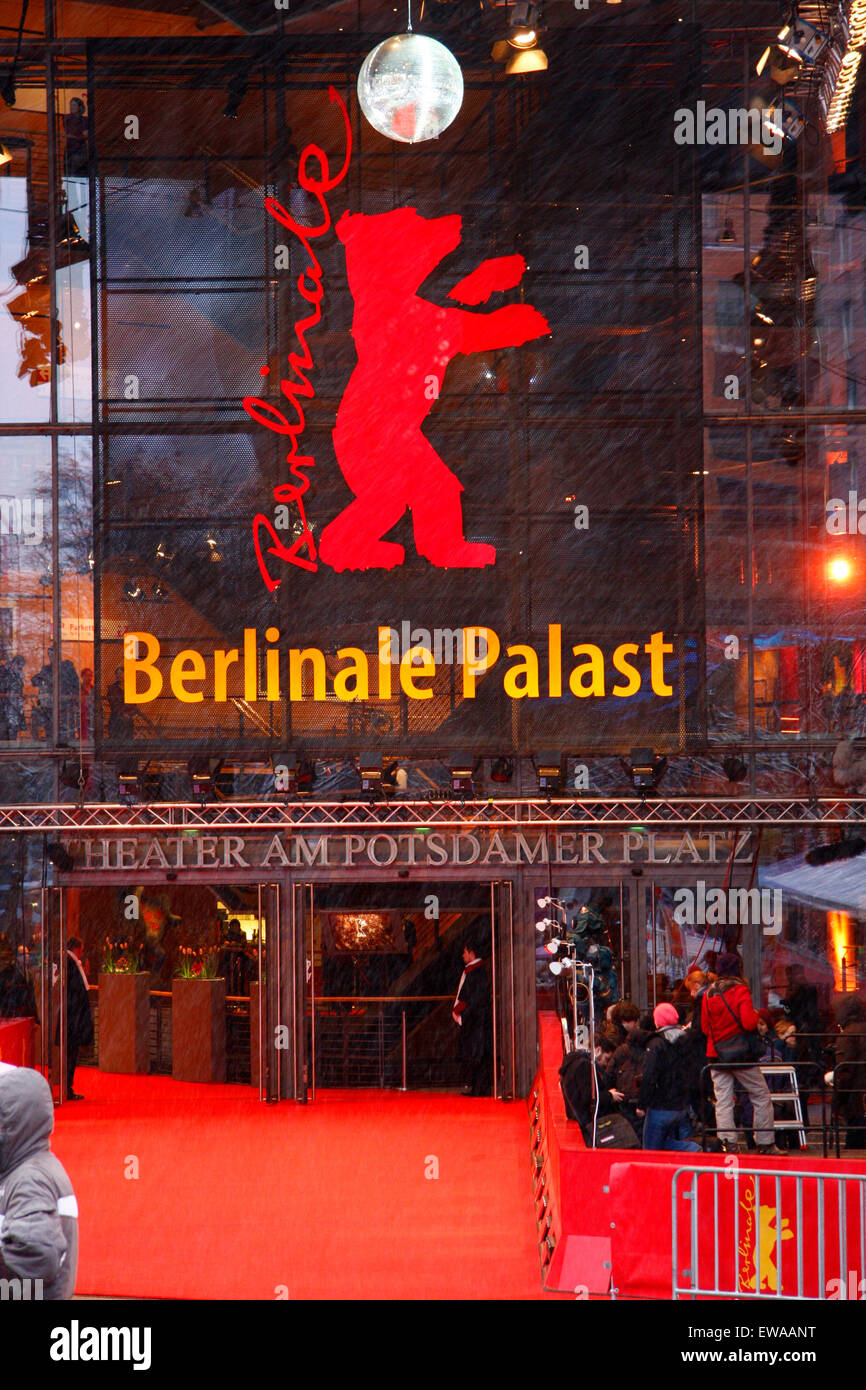 Berlinale 2010 - Impressionen: Berlinale Palast, 12. Februar 2010, Berlino. Foto Stock