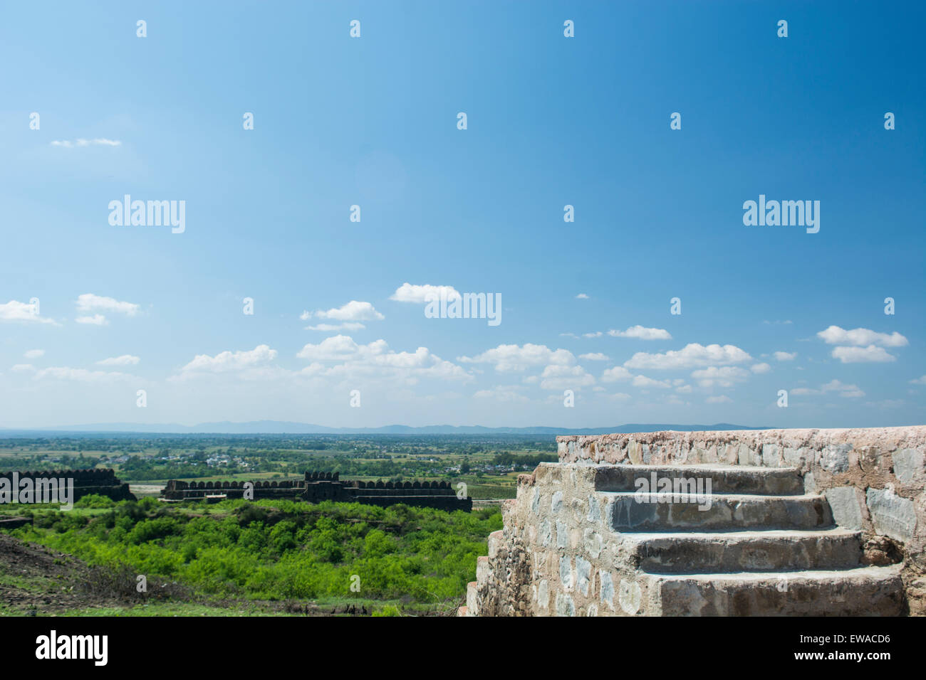 Rohtas Fort , Qila Rohtas , Jhelum Punjab Pakistan Foto Stock