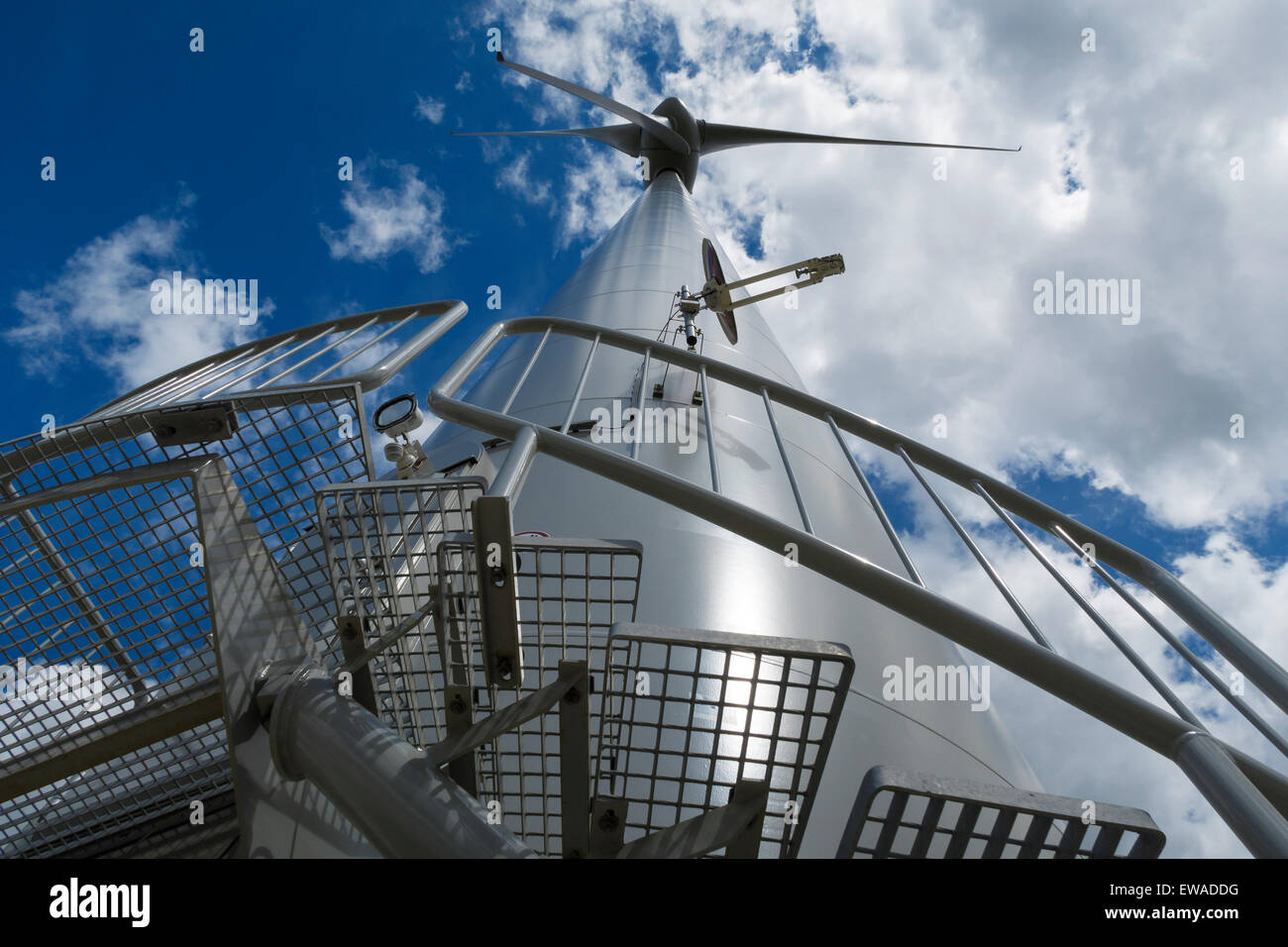 Turbina eolica per il millennio Country Park, Marston Vale, Bedfordshire, Regno Unito. Foto Stock