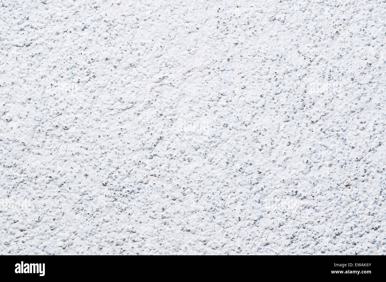 Dipinto di bianco di texture a parete Foto Stock